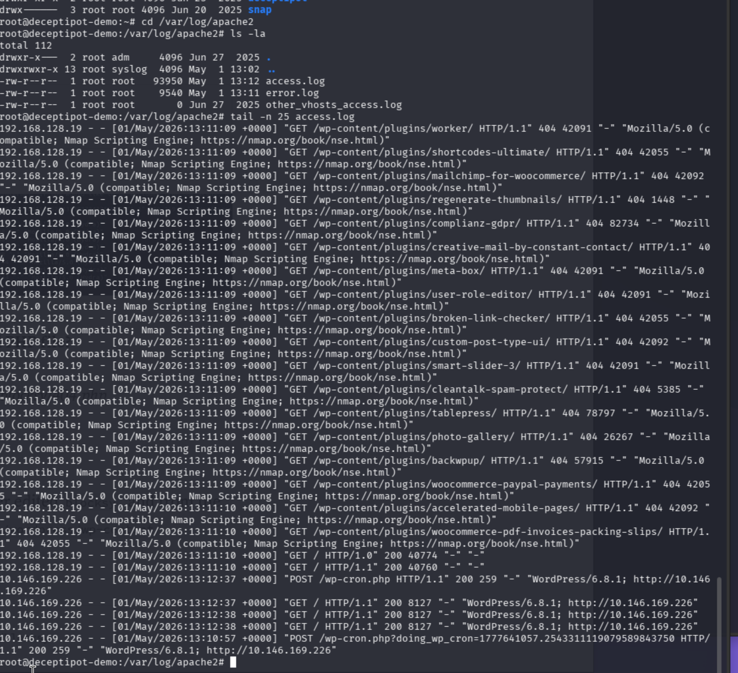 attacker traversal evidence
